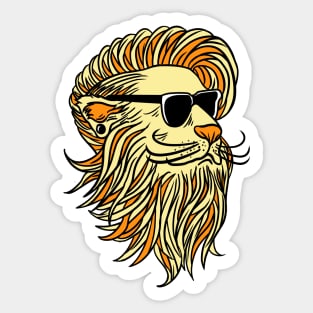 lion style Sticker